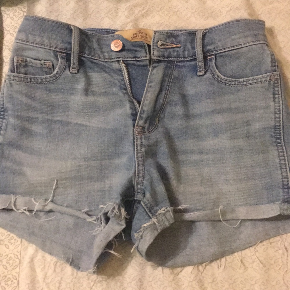 hollister jean shorts